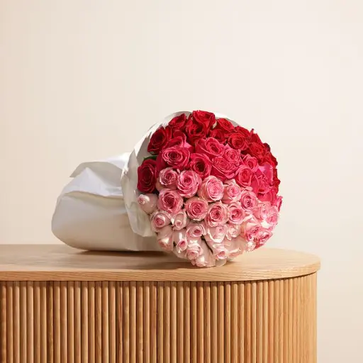 [FC35218] Gradient Roses Bouquet 