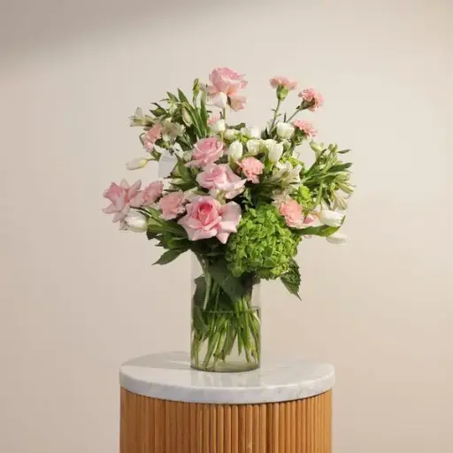 [FC88268] Pink Beauty Flower Vase by September Studio